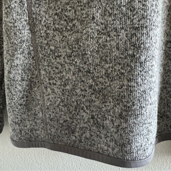 Patagonia Better Sweater Heather Gray Pullover Quarter Zip Jacket size Small - Picture 4 of 10